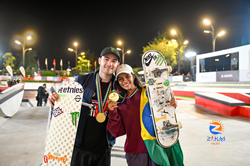 Monster Energy’s Rayssa Leal and Aurelien Giraud Take First Place at World Skate 2022 World Championships