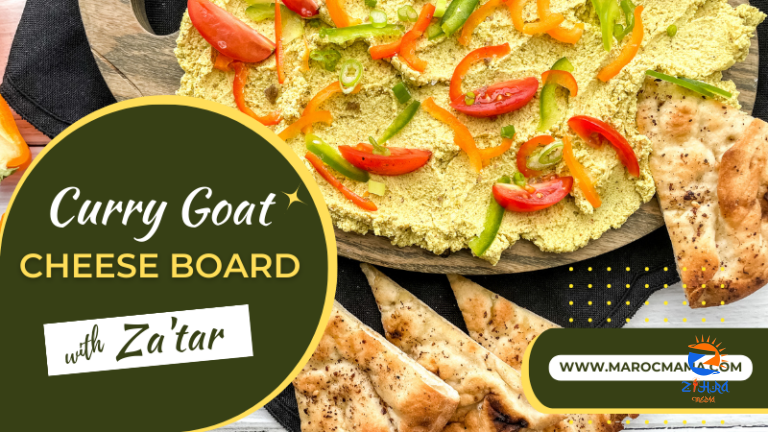 Super Easy Goat Cheese Board with Za’atar