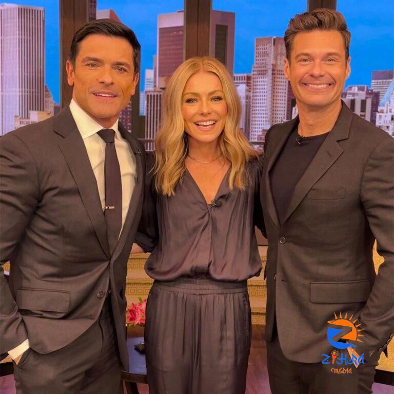 See Mark Consuelos Join Kelly Ripa & Ryan Seacrest on Live