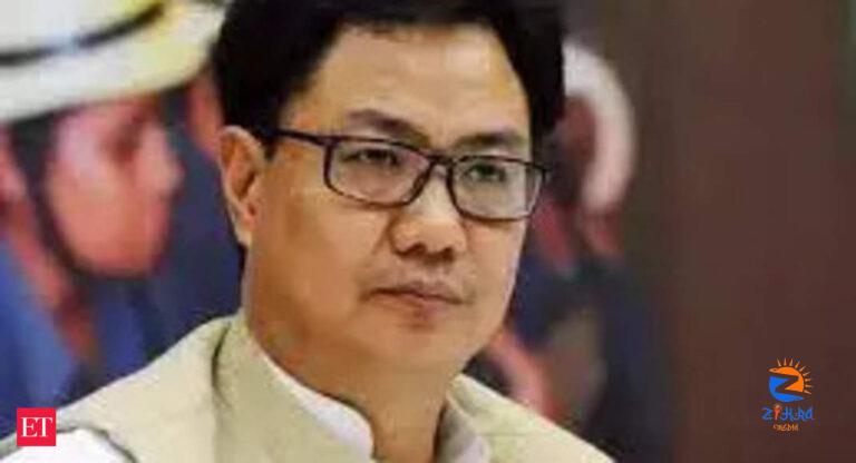 Attempts by constitutional wing to encroach upon powers of other should be fiercely resisted: Law Minister Rijiju