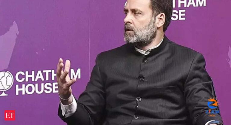 RSS a fundamentalist, fascist organisation: Rahul Gandhi at Chatham House