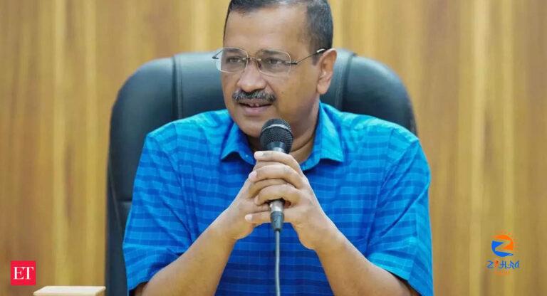 aap: Arvind Kejriwal promises free electricity, education, and healthcare if AAP voted to power in MP