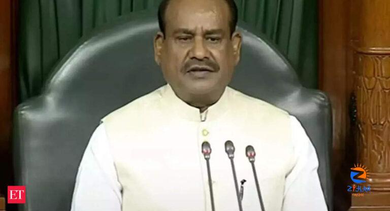 house: Om Birla’s appeal for decorum in house yields no result