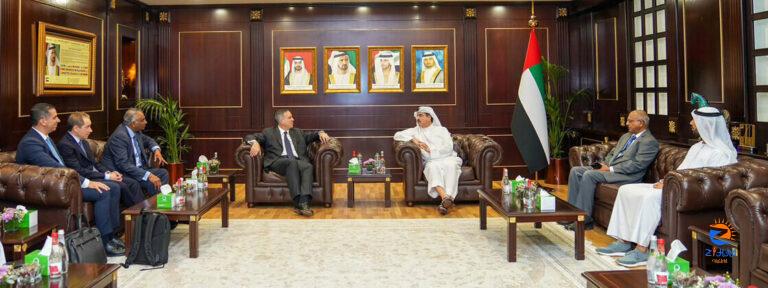 DEWA discusses cooperation with JPMorgan Chase