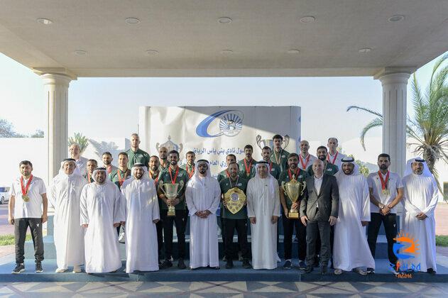 Saif bin Zayed congratulates Baniyas for winning UAE’s Volleyball League, Super Cup