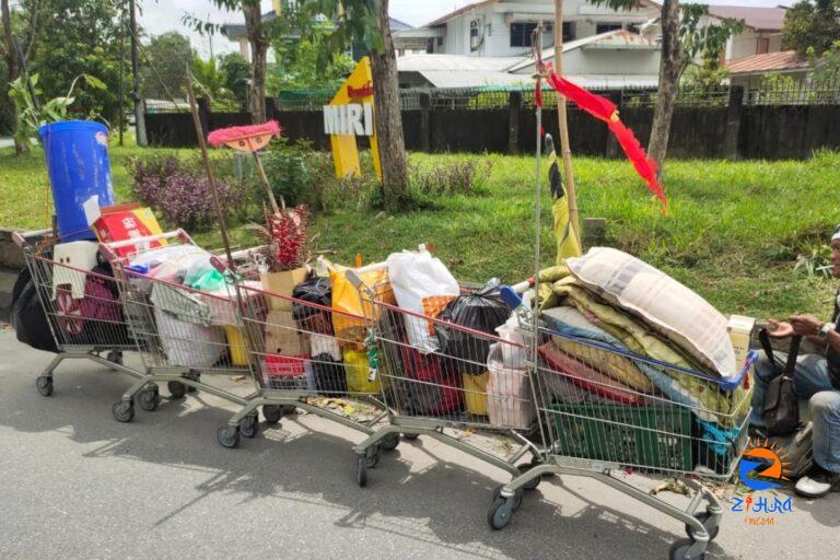 Man sheltering at Permyjaya bus stop detained, sent for psychiatric evaluation