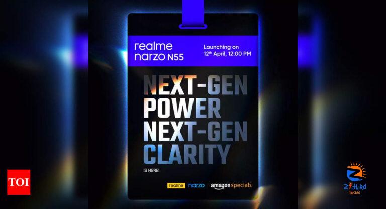 Realme Narzo N55 to launch in India today: How to watch live stream and other details