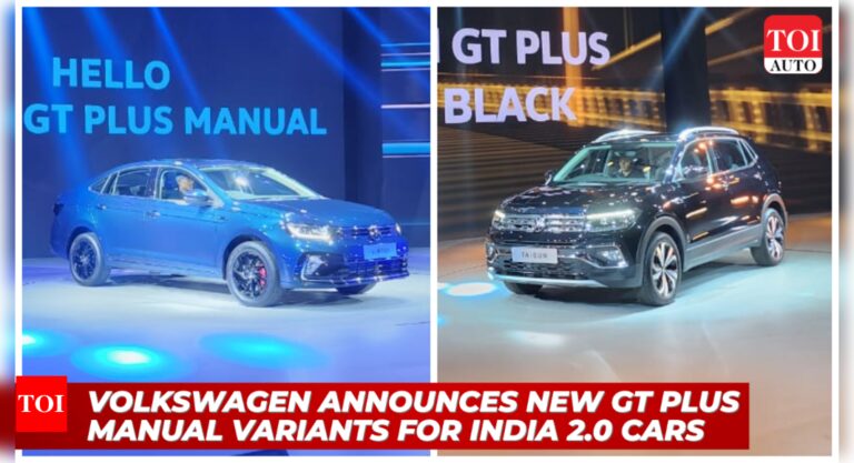 Volkswagen India makes big announcements: Virtus GT (Manual), Matt edition Taigun GT and more