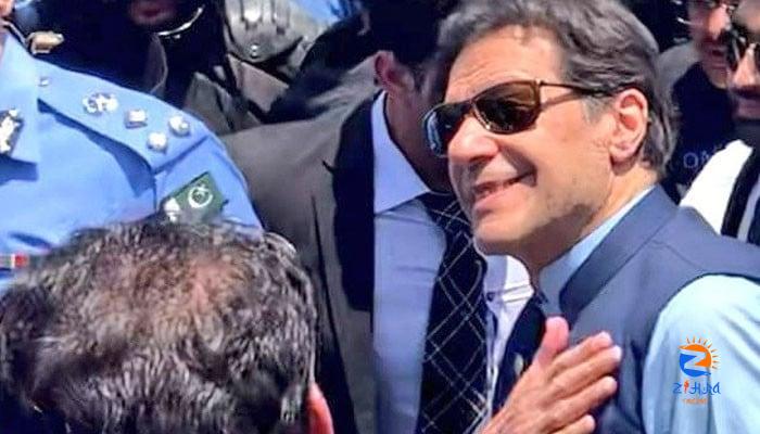 Imran Khan returns home in Lahore after getting bail from IHC