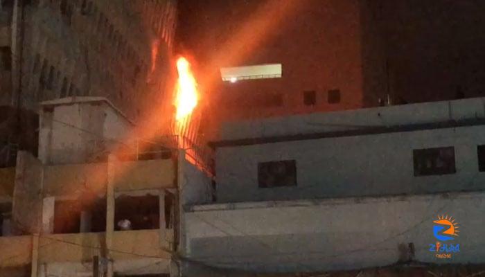 Karachi building inferno brought under control