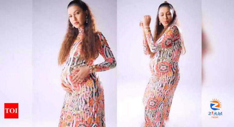 Gauahar Khan responds to netizen who praised her for covering bump during pregnancy photoshoot: ‘To each their own’