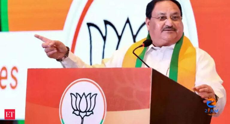 Karnataka Elections 2023: 'Congress always puts obstacles in the way of development', alleges JP Nadda