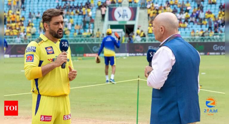 ‘You’ve decided it’s my last..’: MS Dhoni’s epic response on IPL retirement sends Lucknow crowd into frenzy | Cricket News