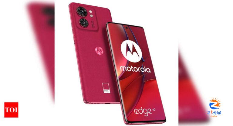 Motorola Edge 40 with Dimensity 8020, 50MP camera launched