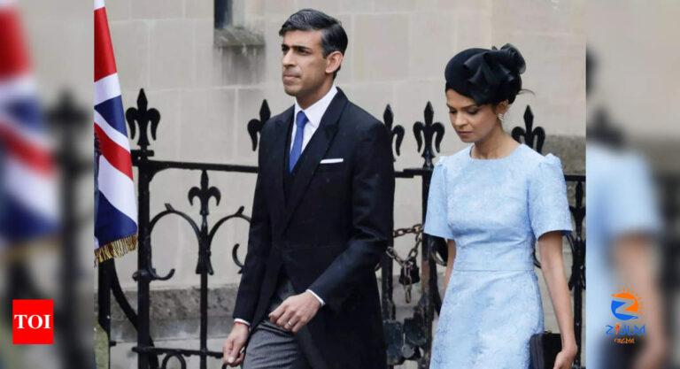 Rishi Sunak’s wife and Infosys heiress Akshata Murty stuns in a ‘Cinderella’ dress at King Charles III’s coronation