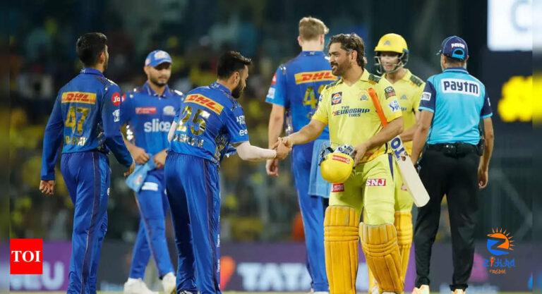 CSK vs MI Highlights: Clinical Chennai Super Kings ease past Mumbai Indians to grab second spot | Cricket News