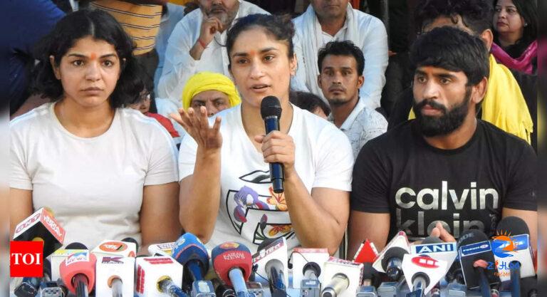 Wrestlers Protest: ‘Our success depends on a peaceful demonstration’: Vinesh Phogat ahead of Sunday’s mahapanchayat | More sports News