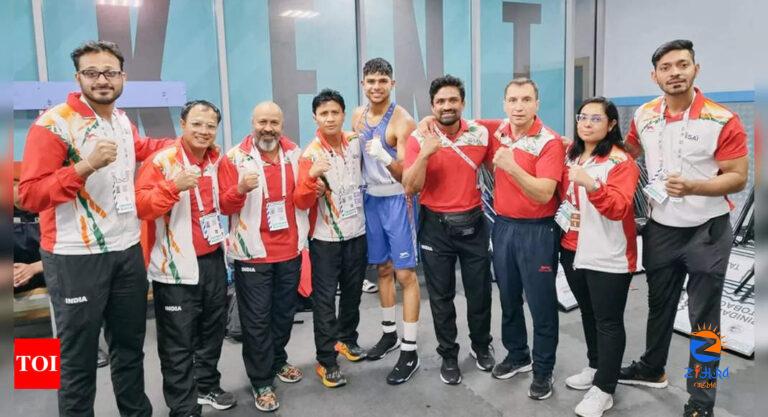 Akash and Nishant advance to pre-quarters of World Boxing Championships | Boxing News