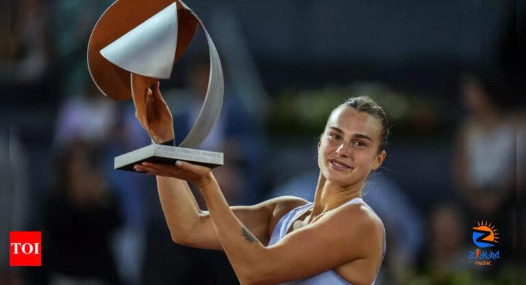 Aryna Sabalenka beats world number one Iga Swiatek to win Madrid Open title | Tennis News