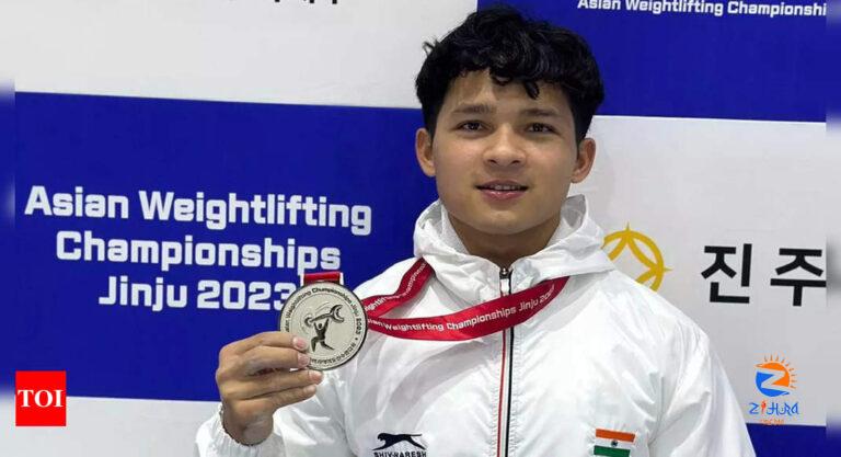 Asian Championships: Jeremy Lalrinnunga wins silver in snatch but fails to complete his event | More sports News