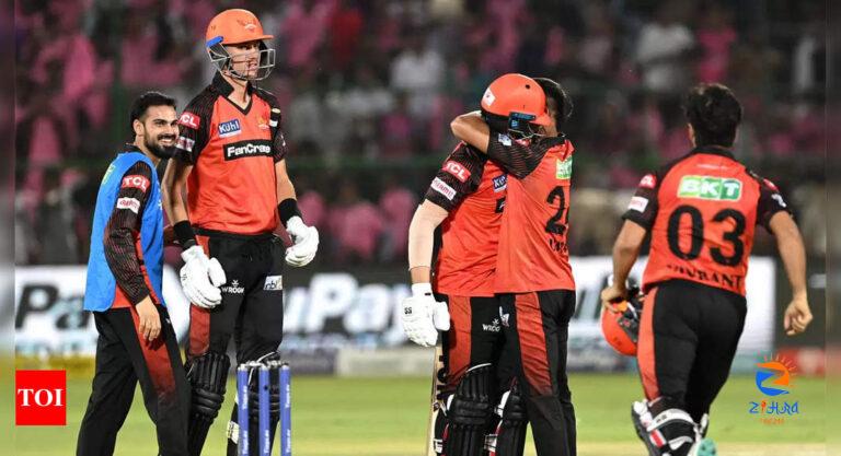 RR vs SRH Highlights: Sunrisers Hyderabad hunt down 215 to keep playoffs hopes alive, Rajasthan Royals lose three on the trot | Cricket News