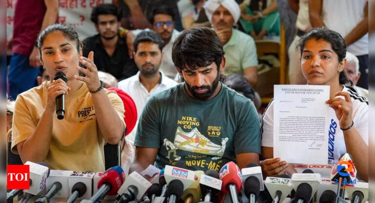 Brij Bhushan Singh’s power made govt ‘deaf and blind’, allege wrestlers as they write to women BJP MPs demanding justice | More sports News