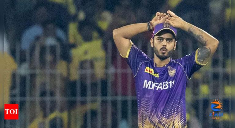 Nitish Rana Fined 24 lakh for KKR’s slow over rate | Cricket News