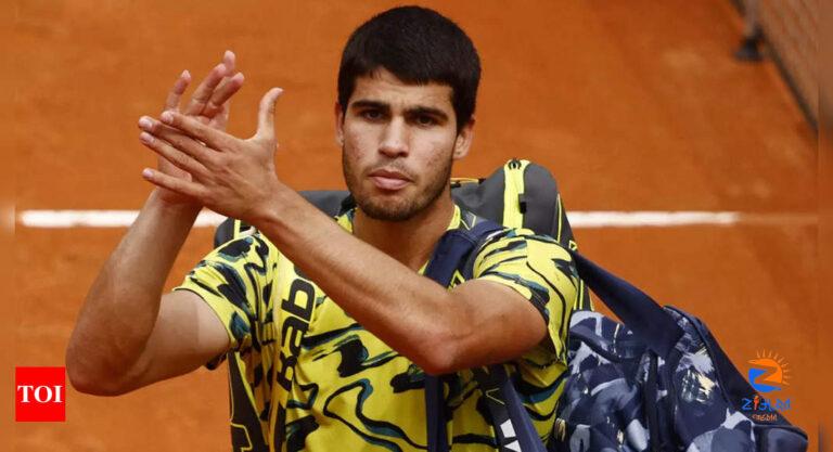 Carlos Alcaraz: World number one Carlos Alcaraz knocked out of Italian Open | Tennis News