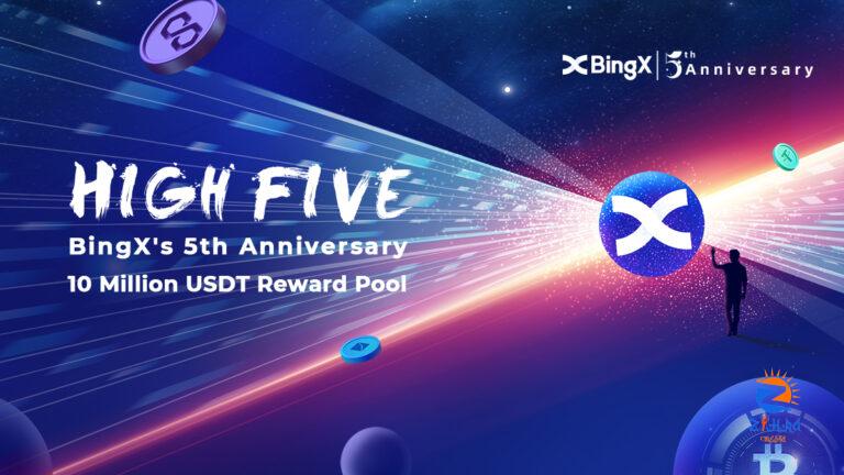 Intellasia East Asia News – BingX Celebrates 5th Anniversary with 10 Million USDT Reward Pool