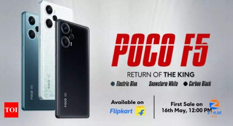 Poco: Poco F5 goes on sale in India: Price, specs and more