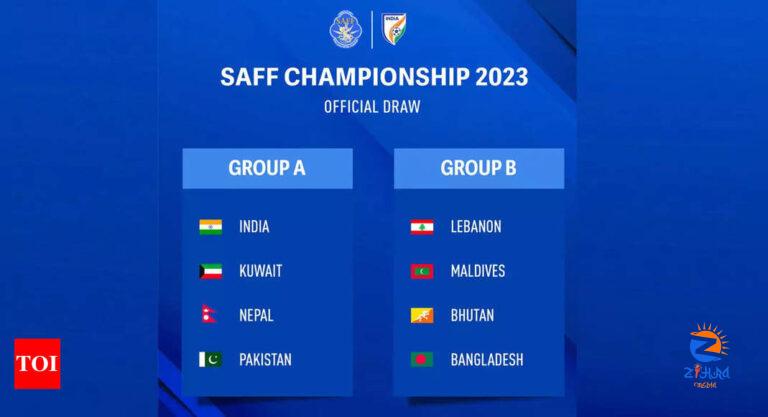 India and Pakistan to renew football rivalry after five years, clubbed in same group in next month’s SAFF Cup | Football News