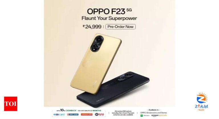 Oppo: Oppo F23 5G to go on sale on May 18: Price, offers and more