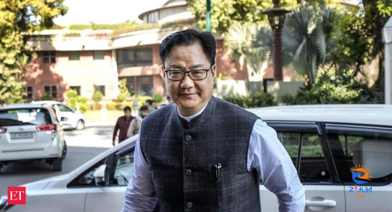 kiren rijiju: Kiren Rijiju, the law minister who tried to shake things up