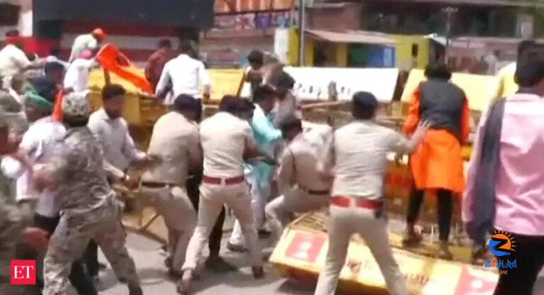 chhattisgarh: Chhattisgarh: ABVP students hold protest over CGPSC results in Raipur – The Economic Times Video