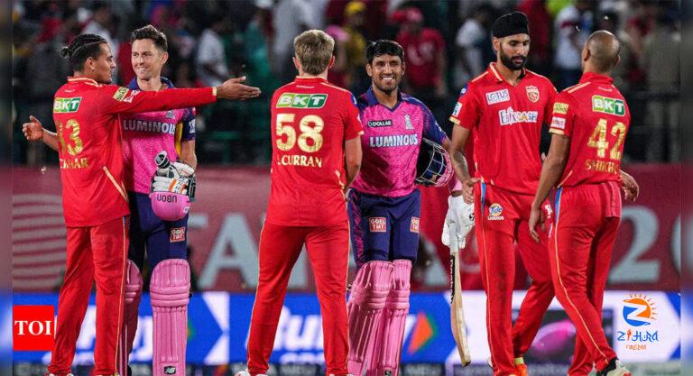 PBKS vs RR Highlights: Rajasthan Royals keep slim play-off hopes alive with key win, Punjab Kings eliminated | Cricket News