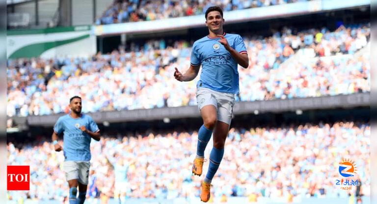 Manchester City celebrate Premier League title with 1-0 victory over Chelsea | Football News