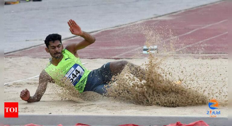 Long jumper Sreeshankar defends gold in Greece event, Aldrin takes silver | More sports News