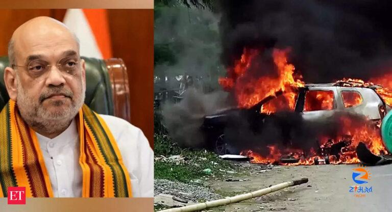 amit shah: Amit Shah to visit violence-hit Manipur says ‘Justice will be served; will speak to everyone’ – The Economic Times Video