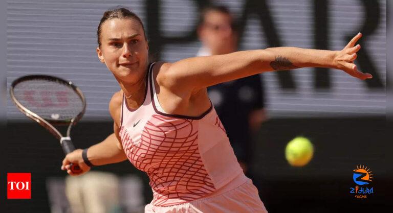 French Open: Sabalenka shrugs off ‘hate’ and jeers to make second round | Tennis News