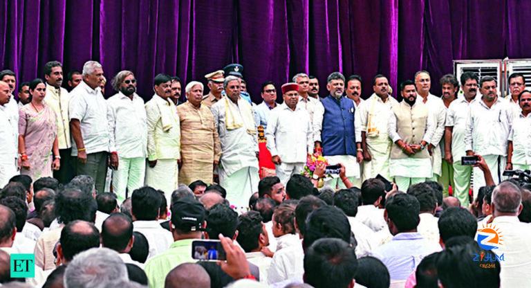 Karnataka Congress pacifies ministers ahead of portfolio allotment