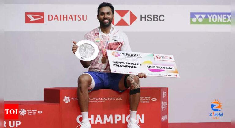 HS Prannoy makes history, clinches maiden BWF World Tour title at Malaysia Masters | Badminton News