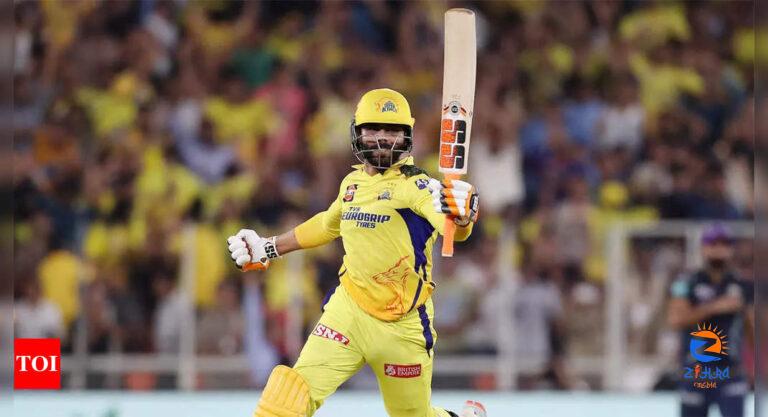 Ravindra Jadeja: WATCH: How Ravindra Jadeja guided Chennai Super Kings to fifth IPL title | Cricket News