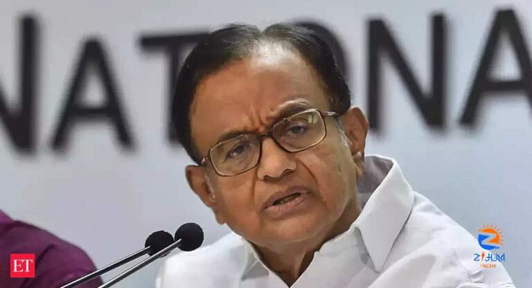 chidambaram: Govt ‘profiteering’ through higher taxes at cost of people: P Chidambaram on fuel prices