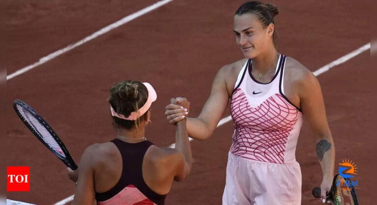 Second seed Aryna Sabalenka powers into French Open third round | Tennis News