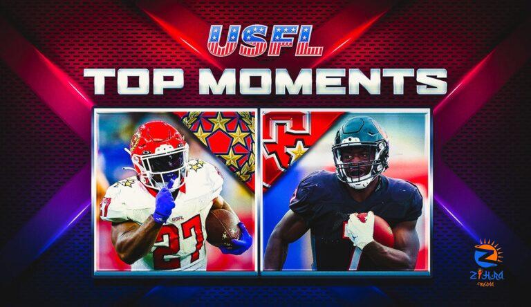 USFL Week 6 top plays: Houston Gamblers lead New Jersey Generals