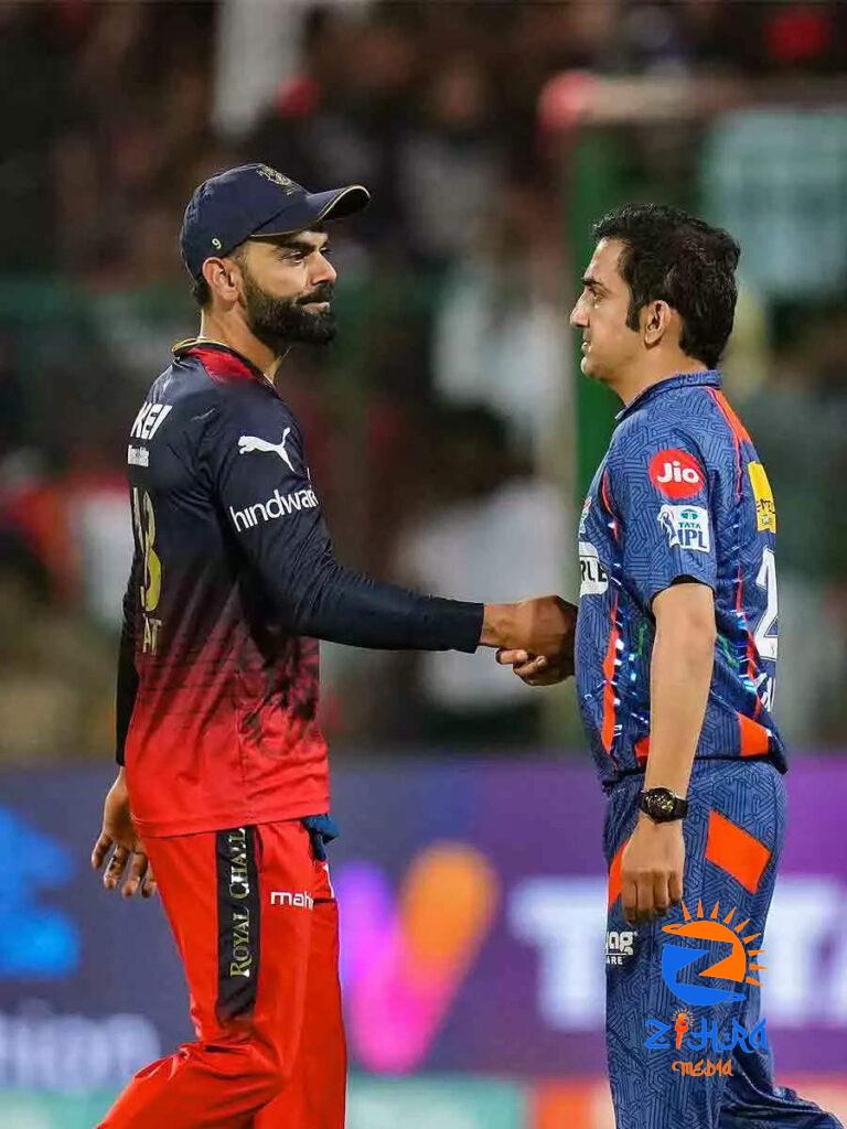 In Pics: Virat Kohli-Gautam Gambhir ugly face-off