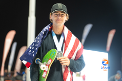 Monster Energy’s Tom Schaar Takes Second Place in Skateboard Park at 2023 World Skateboarding Tour Park San Juan Contest