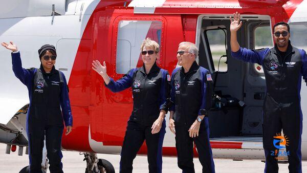 SpaceX sends Saudi Arabia’s first astronauts, including a woman to international space station | Watch