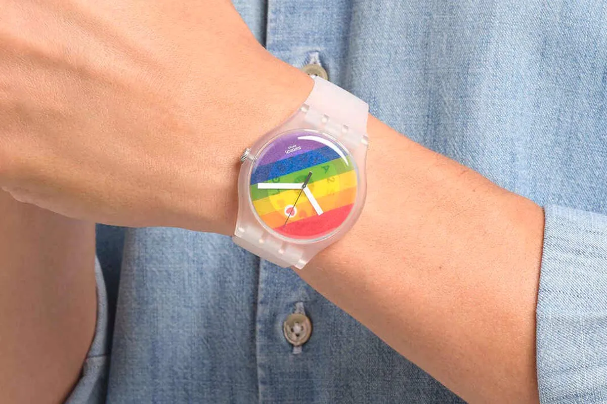 Seized Swatch Watches Have LGBTQ Inscriptions, Source Claims