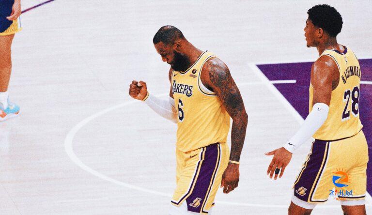 Healthy and happy: LeBron James, Anthony Davis lead Lakers back to conference finals